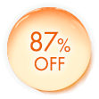 87%OFF
