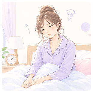 寝ても疲れが残ることがある