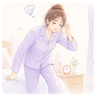 立ち上がるときにたまにふらっとする