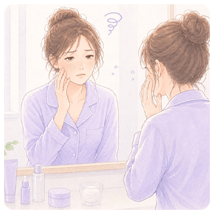 顔色がなんだかすぐれない日がある