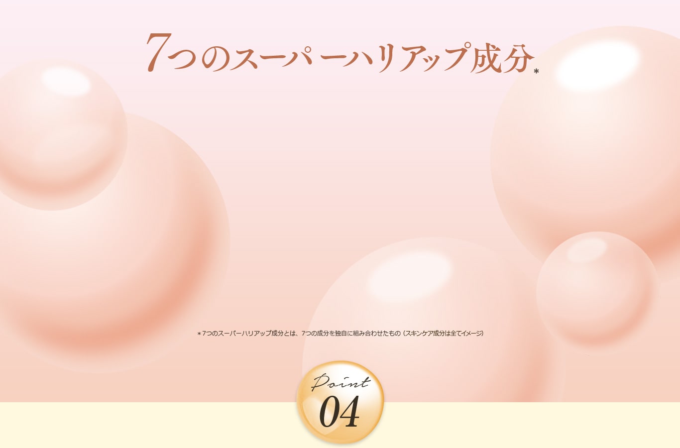 Hazumie POINT03 7つのスーパーハリアップ成分