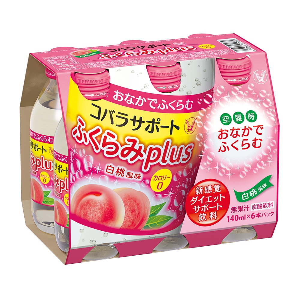 コバラサポートふくらみplus 白桃風味 6本入
