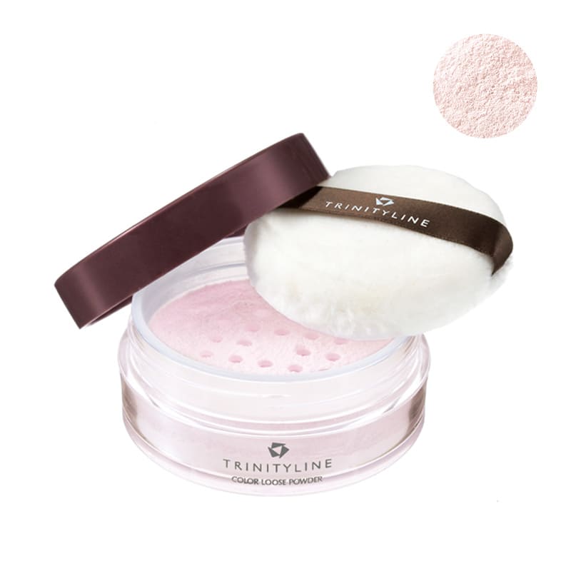 【定期】トリニティーライン カラー ルース パウダー 02 ピンクベージュ