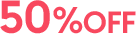 50%OFF
