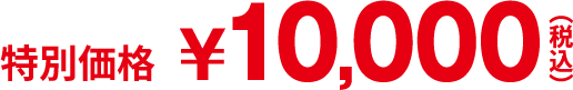 特別価格10,000円