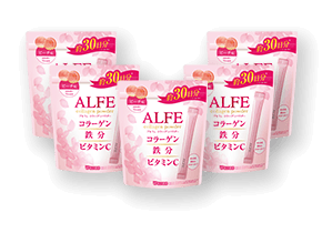 アルフェ コラーゲンパウダー 5個セット