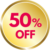 50%OFF